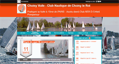 Desktop Screenshot of choisy-voile.com