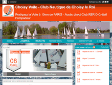 Tablet Screenshot of choisy-voile.com